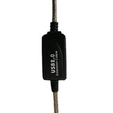 کابل افزایش طول USB رویال طول 15 متر USB A/B